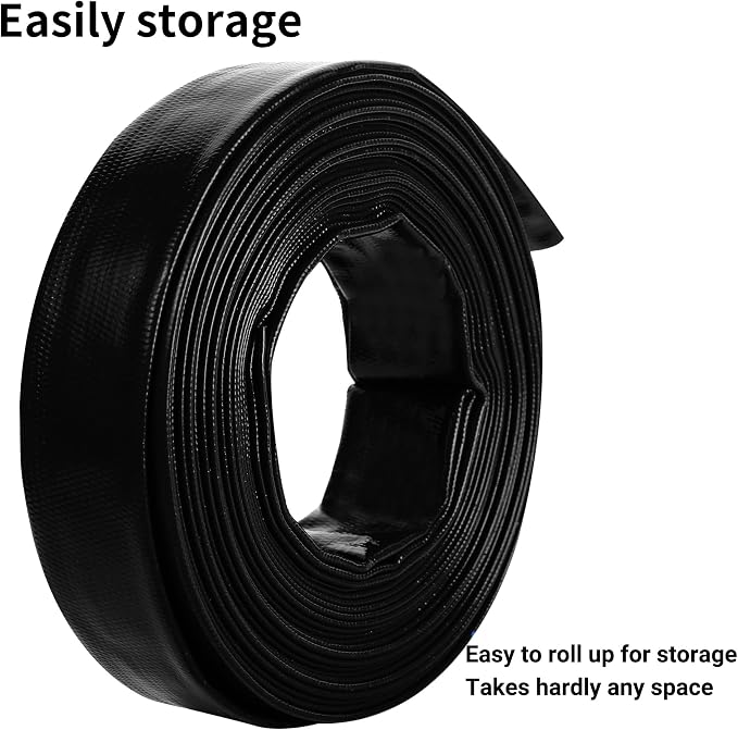 1-1/2" x 50 FT Pool Backwash Hose,