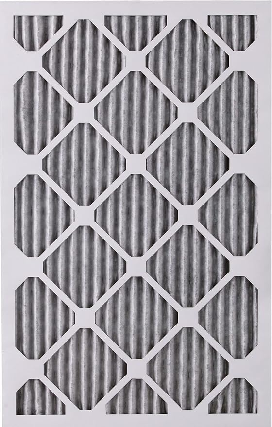 Nordic Pure 20x25x1 Furnace Air Filters MERV 12 Pleated Plus Carbon 12 Pack