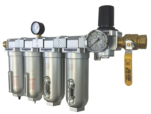1/2" NPT Industrial Moisture Removing Particulate Filter and Oil Removing