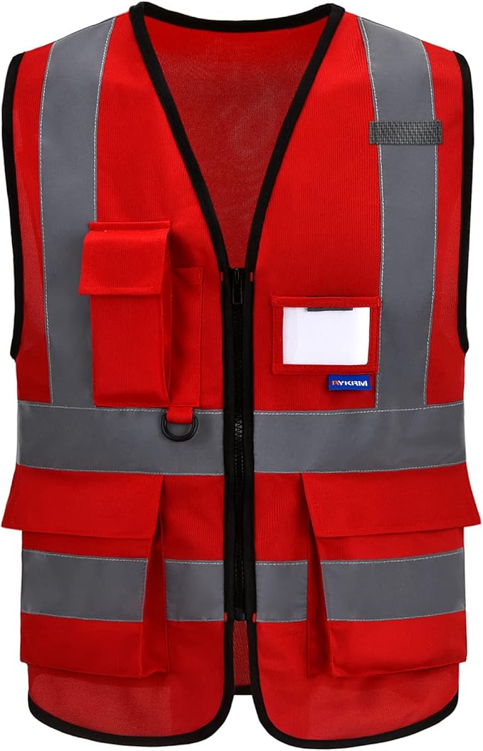 safety vest red