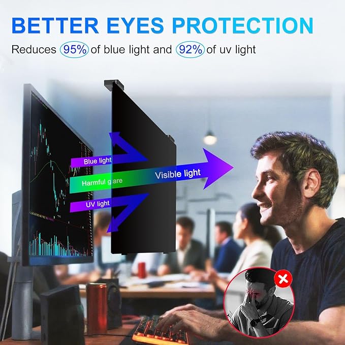 Magnetic 27 Inch Privacy Screen