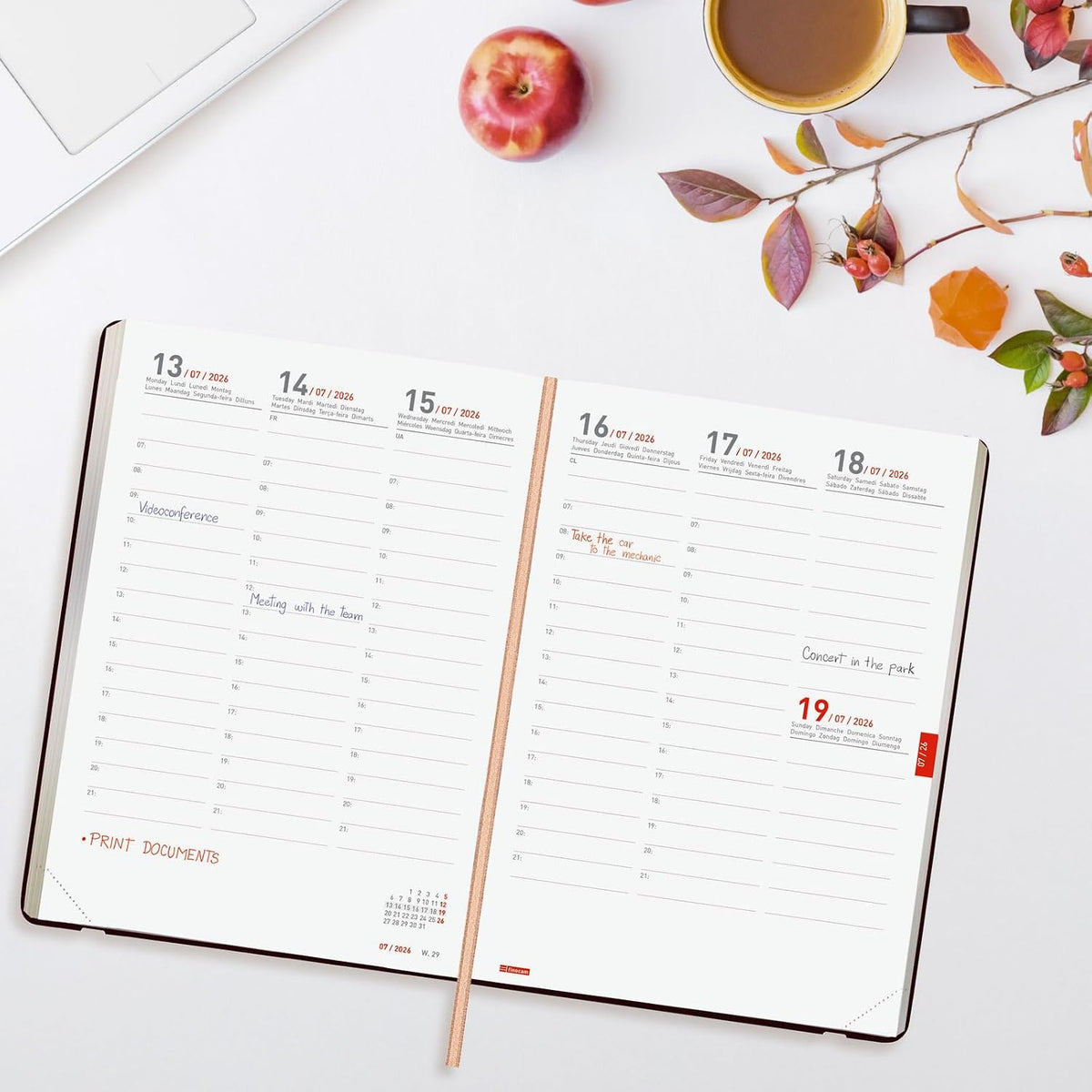 Finocam Mara Weekly Diary 18–Month | Weekly Diary | Pretty