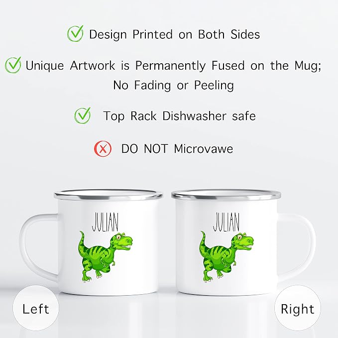 Personalized Mug for Kids, Girls | Customized Hot Chocolate, Coffee & Milk Cup