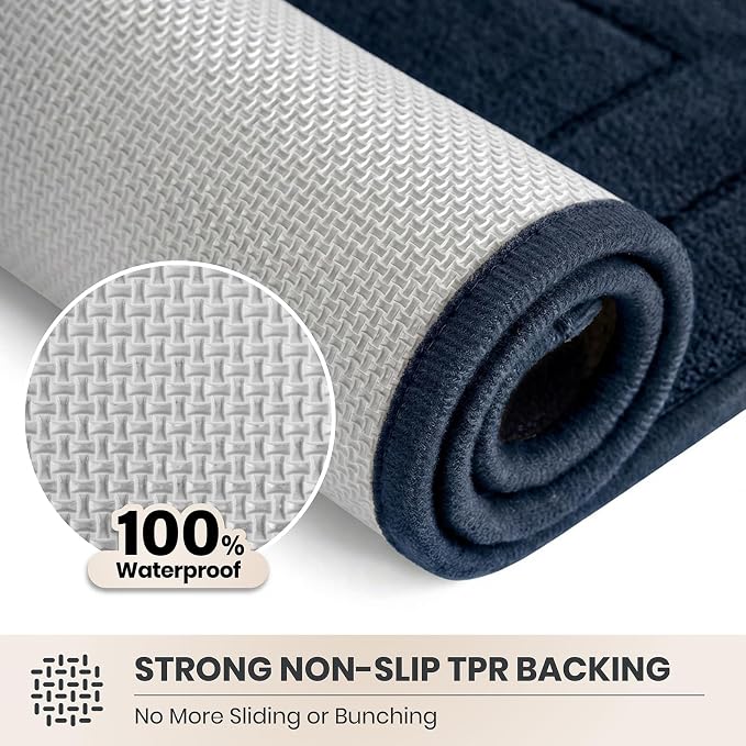 PURRUGS Dirt Trapping Door Mat 24" x 59", Non-Slip/Skid Machine Washable