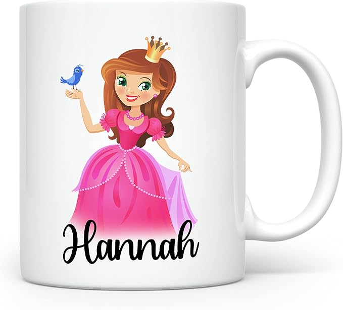 Personalized Mug for Kids, Girls | Customized Hot Chocolate, Coffee & Tea Cup |