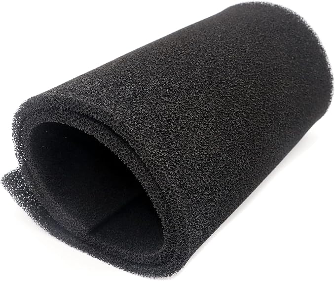 Cut to Fit Activated Carbon Media Pad, Pre Filter Carbon Sponge
