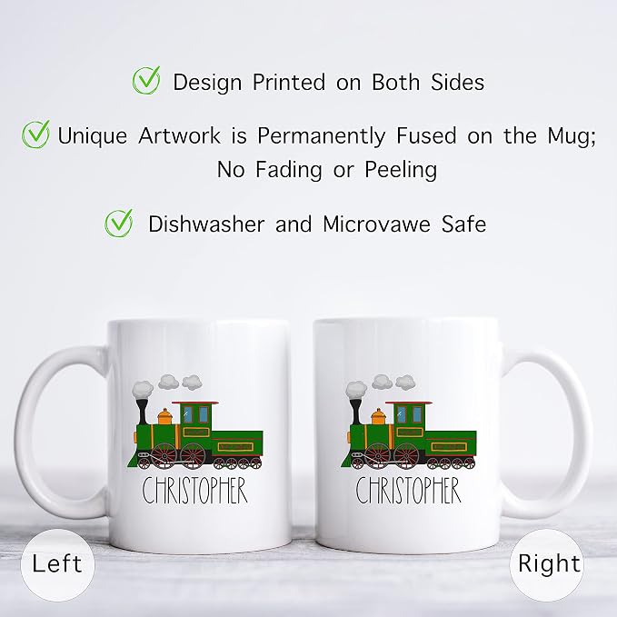Personalized Mug for Kids, Girls | Customized Hot Chocolate, Coffee & Tea Cup |