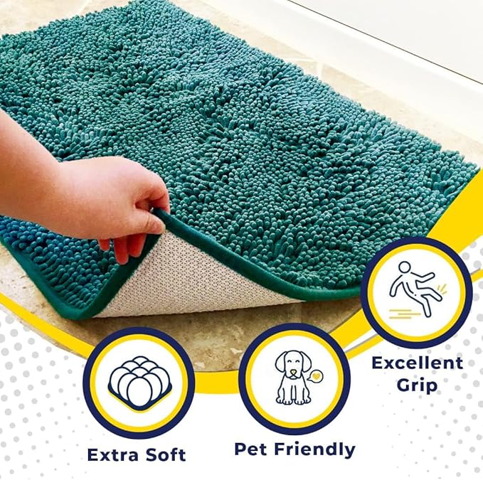 Muddy Mat® | Super Water Absorbent Door Mat Indoor, Microfiber Quick Dry