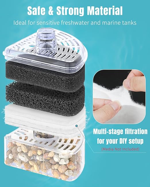 Pawfly Aquarium Polishing Filter Pad, 50 Micron Ultra-Fine Water Polishing Pad