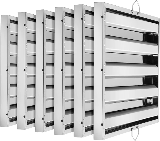 New Star Foodservice 54408 Stainless Steel Hood Filter 20" W x 25" H