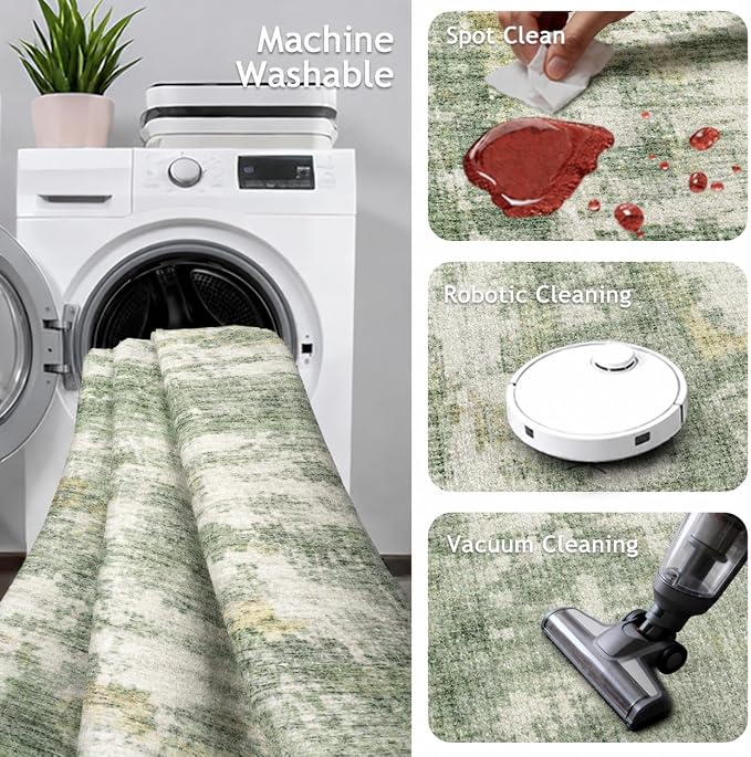 Runners for Hallways 2x8 Kitchen Runner Rugs，Modern Abstract Rug Runners for