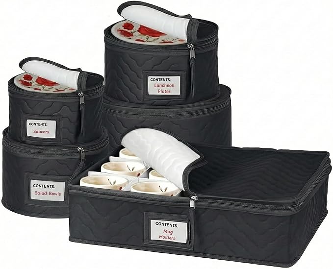 China Storage Containers 5-Piece Set Moving Boxes, Quilted Microfiber |