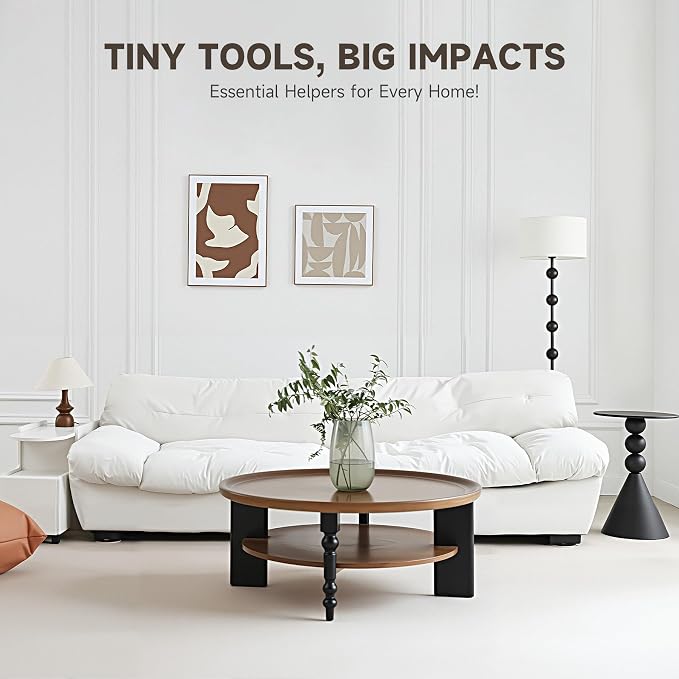 CO-Z 8pcs Felt Furniture Sliders