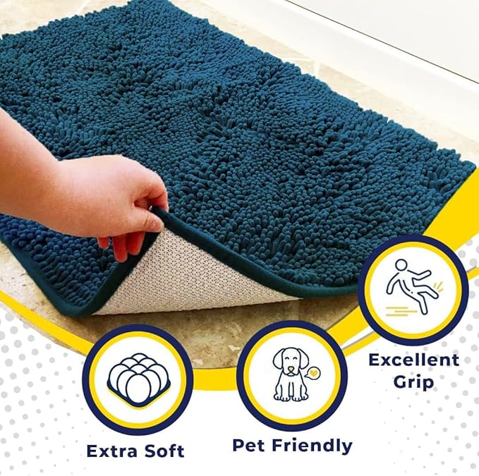 Muddy Mat® | Super Water Absorbent Door Mat Indoor, Microfiber Quick Dry