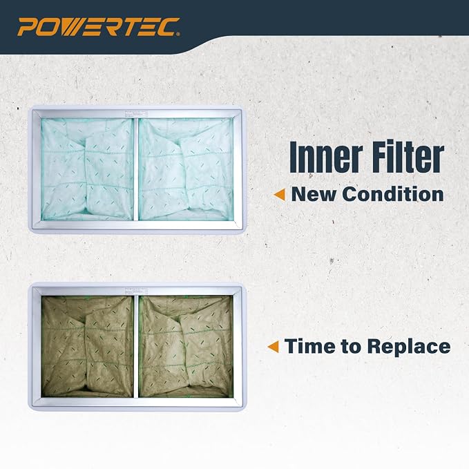 POWERTEC 1 Micron Inner Air Filter