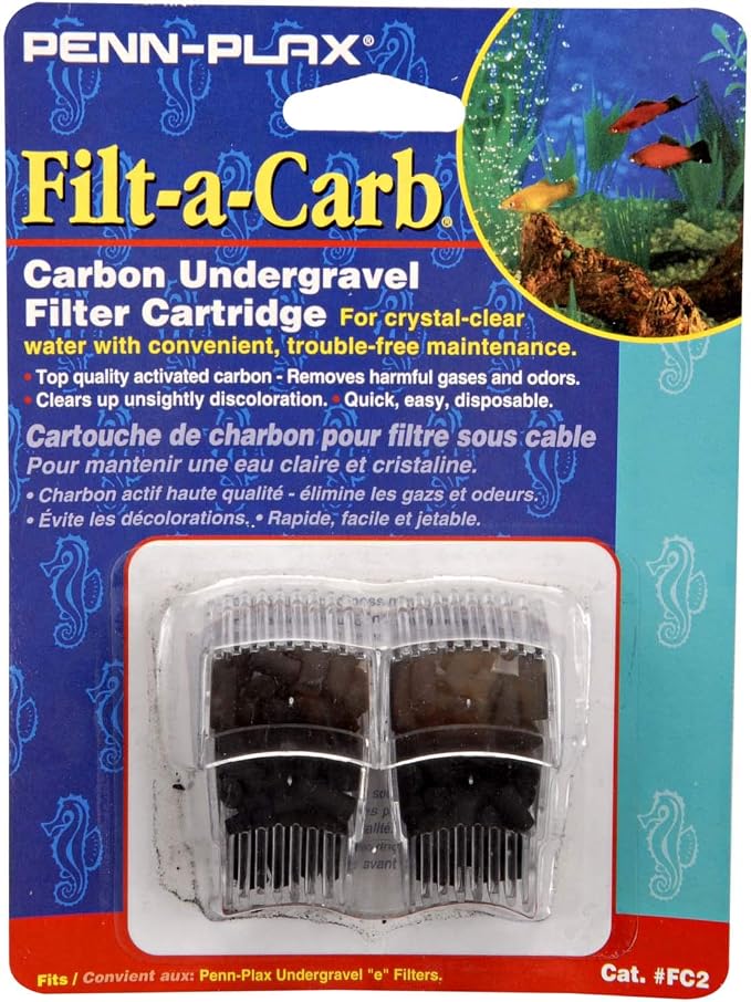 Penn-Plax Replacement Media – Fits Multi-Pore and Undergravel “E” Filters –