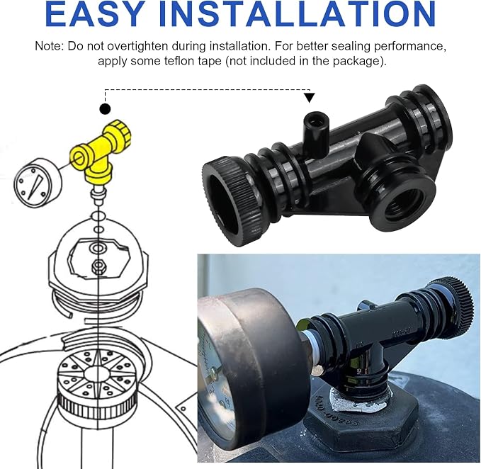 154689 Air Bleeder Tee Assembly Replacement