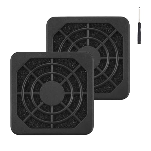 ELUTENG 40mm Fan Filter Dustproof Cover USB Cooling Ventilator Plastic Grill 40