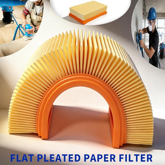 VF100 Flat Pleated Paper Filter Replacement