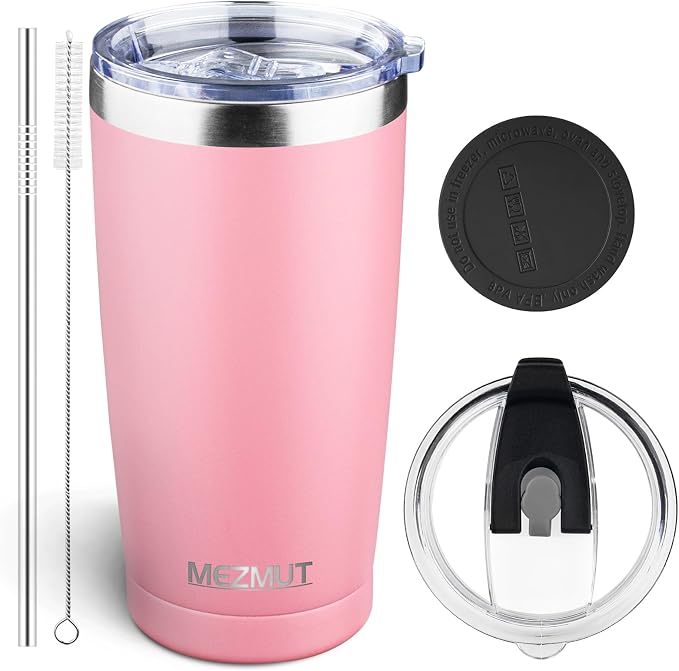 MEZMUT 20oz Insulated Tumbler Cup Travel Coffee Mug