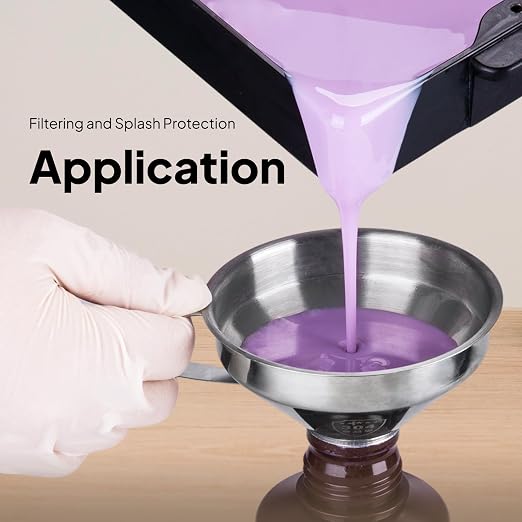 ELEGOO 3D Stainless Steel Funnel, Metal Funnel