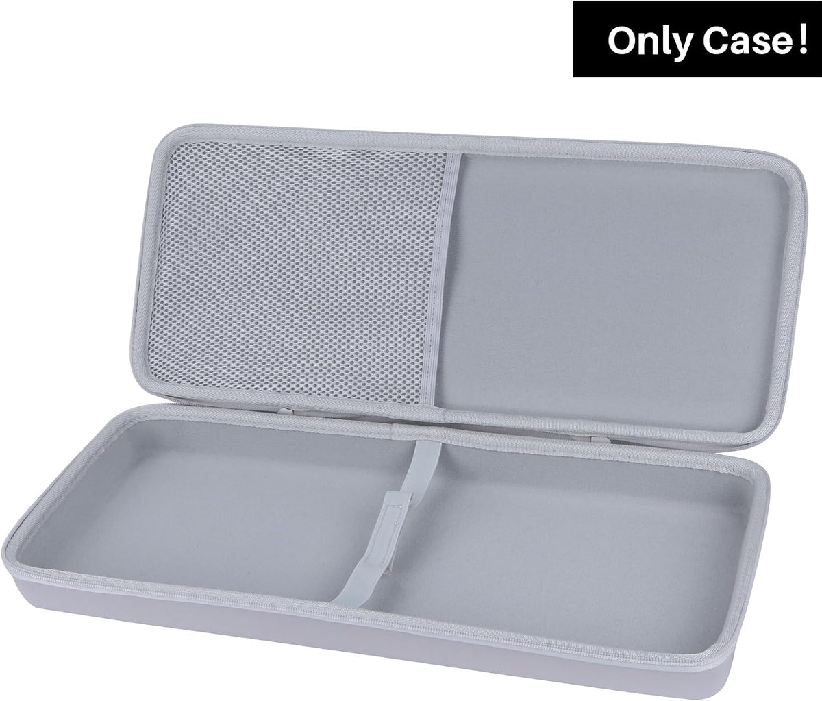 Lebakort Storage Case Compatible with Razer Blackwidow V3/ Blackwidow V4/ Cynosa V2/ Ornata V3/ Huntsman Elite/Huntsman V2/ Redthunder K10 Full Size Mechanical Gaming Keyboard (Gray Case)