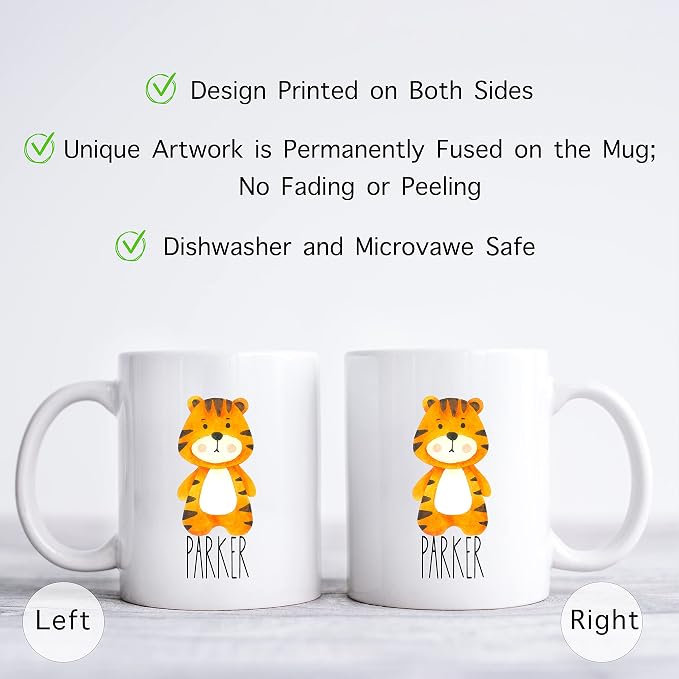 Personalized Mug for Kids, Girls | Customized Hot Chocolate, Coffee & Tea Cup |