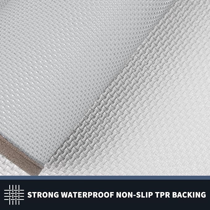PURRUGS Dirt Trapping Door Mat 32" x 48", Non-Slip Machine Washable Entryway Rug