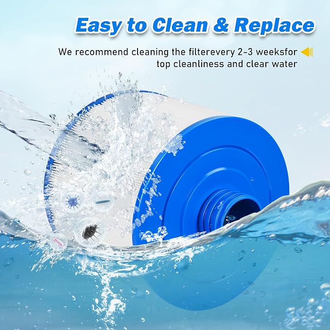 Spa Filter Compatible with 2013+ Bullfrog/Wellspring 10-2870, Unicel 8CH-951