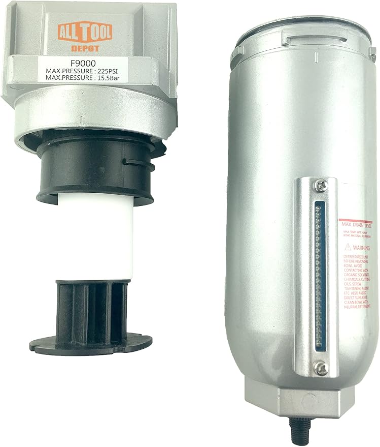 1" NPT SUPER DUTY Industrial Grade Particulate Filter/Water Trap
