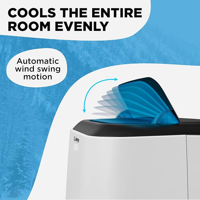 Portable Air Conditioners 10000 BTU AIRO COMFORT, AC Unit Floor Standing