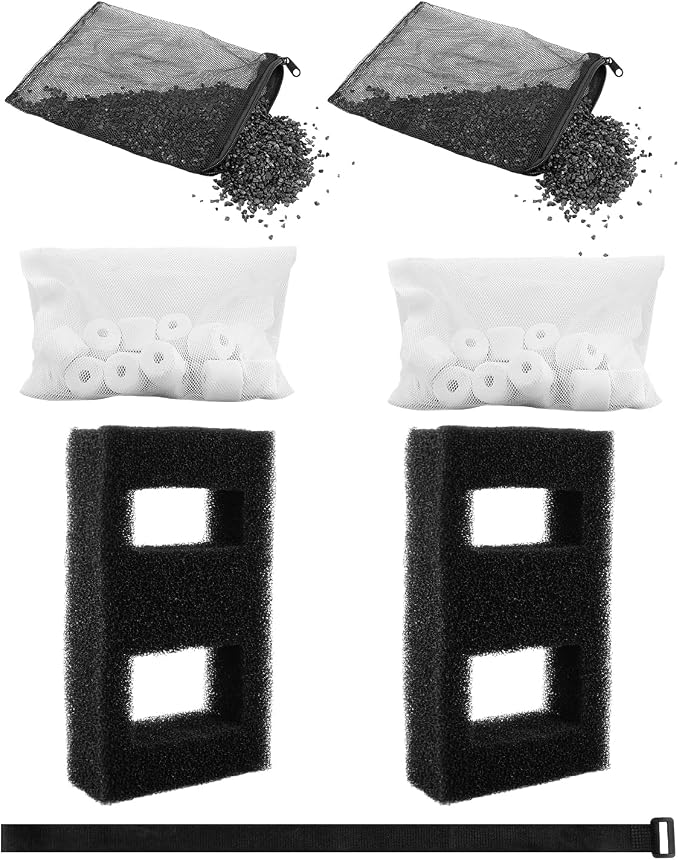 2 Set Aquarium Filter Media Fit