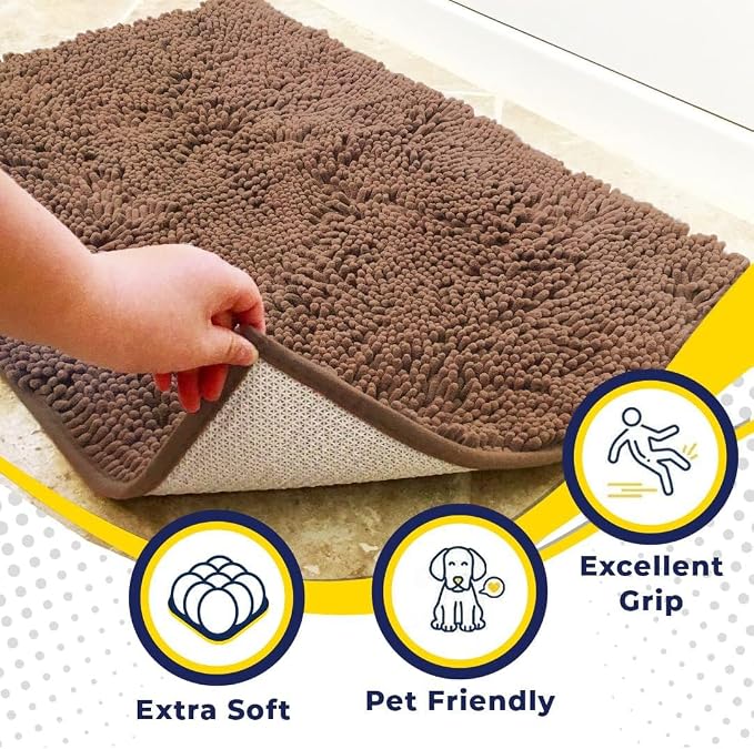 Muddy Mat® | Super Water Absorbent Door Mat Indoor, Microfiber Quick Dry