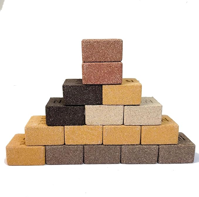 Bio Filter Media Square Brick 16 Pieces