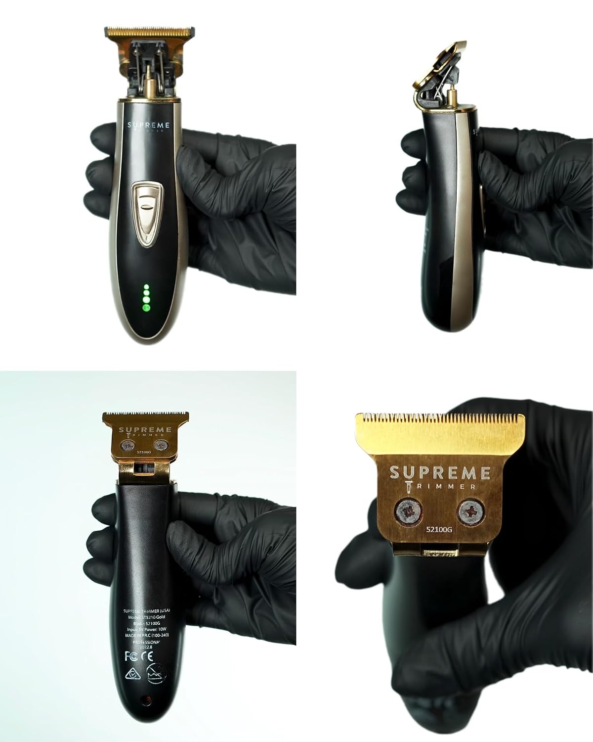 Supreme Trimmer T-Shaper Professional Zero-Gap Barber Trimmer ST5210