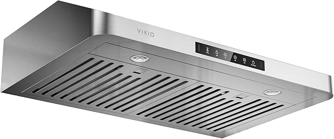 Under Cabinet Range Hood 30 Inch, 980CFM Fast Venting Ducted, Kitchen Hood