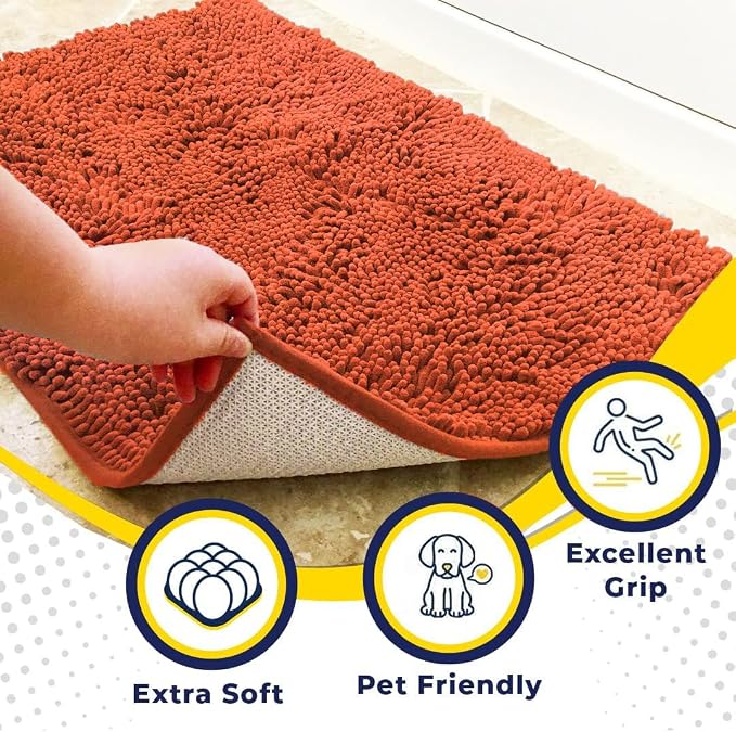 Muddy Mat® | Super Water Absorbent Door Mat Indoor, Microfiber Quick Dry