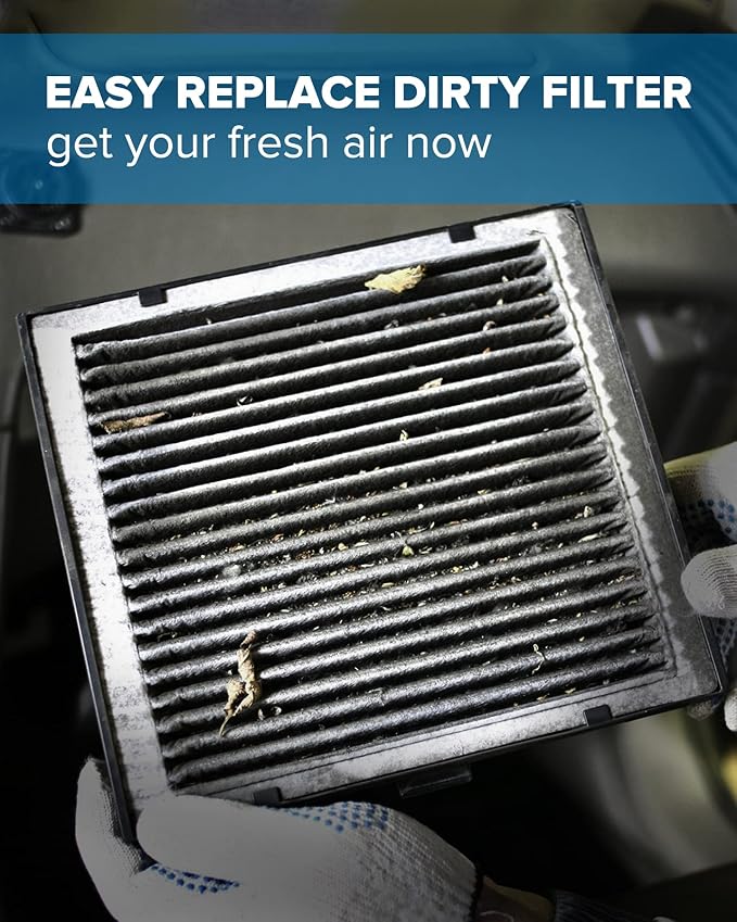 PHILTOP Cabin Air Filter w/Activated Carbon, Compatible