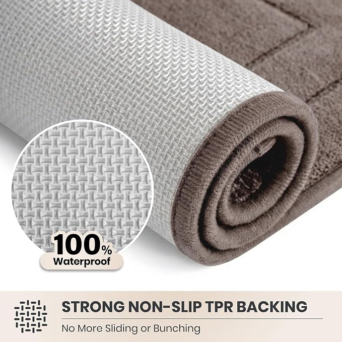 PURRUGS Dirt Trapping Door Mat 32" x 47", Non-Slip/Skid Machine Washable