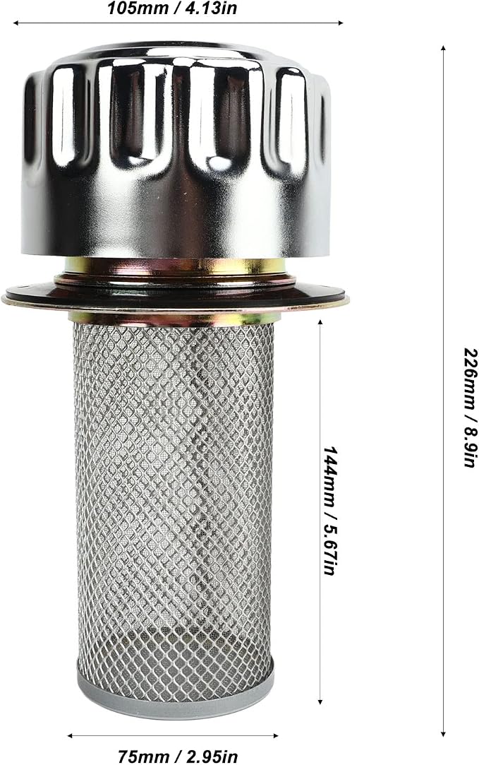 Hydraulic Air Filter 10µm Screen High Performance Easy Install Removable Filter