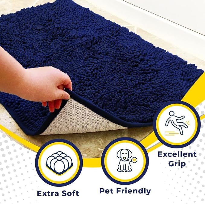 Muddy Mat® | Super Water Absorbent Door Mat Indoor, Microfiber Quick Dry