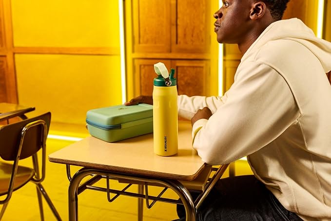 STANLEY IceFlow Flip Straw 2.0 Water Bottle 16 oz | Built-In Straw
