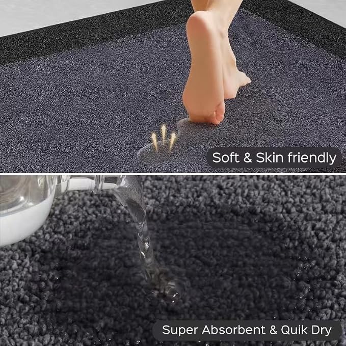 Machine Washable Kitchen Rug 24" x 70", Non Slip Kitchen Mat