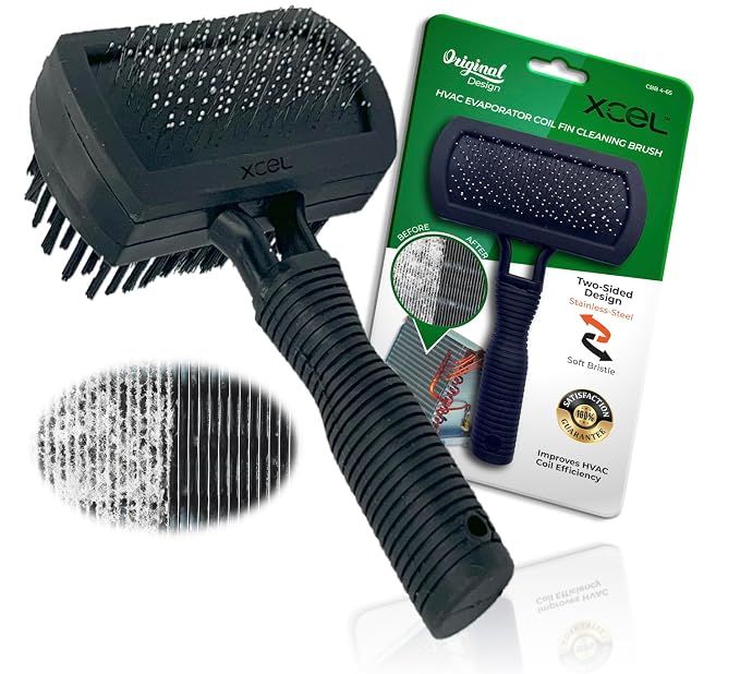 XCEL Advanced HVAC Coil Cleaning Fin Brush