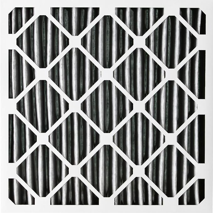Nordic Pure 18x18x1 Furnace Air Filters MERV 10 Pleated Plus Carbon 3 Pack