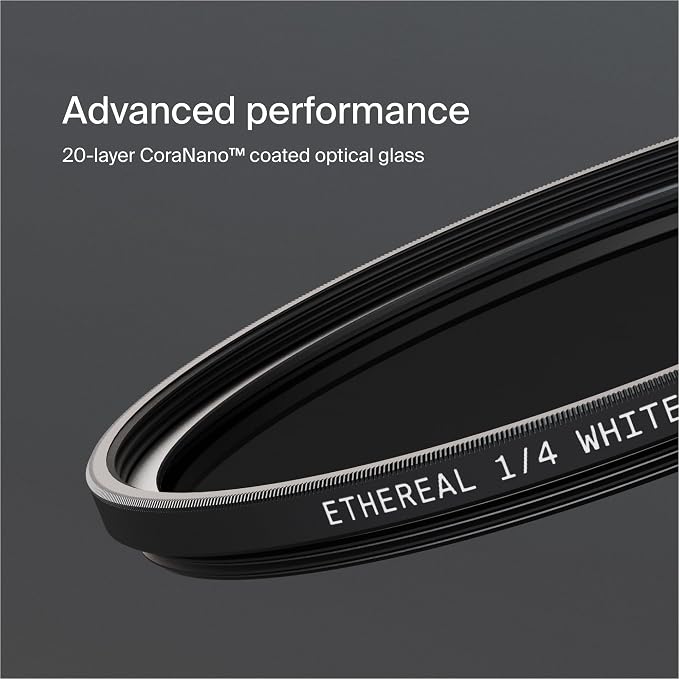 Urth 58mm Ethereal White Mist ¼ Diffusion Lens Filter