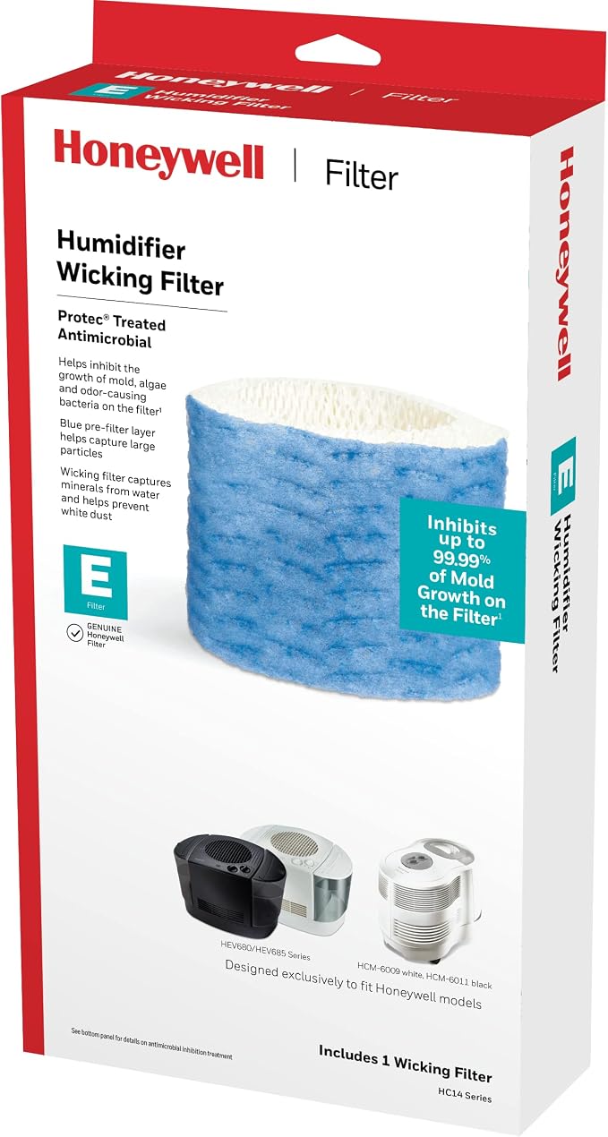 Honeywell HC14PF1 Replacement Wicking Filter E, 1 pack
