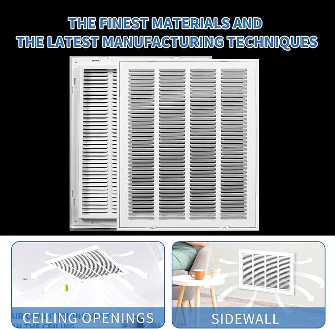 16x20 Return Air Grille, Return Air Vent Cover
