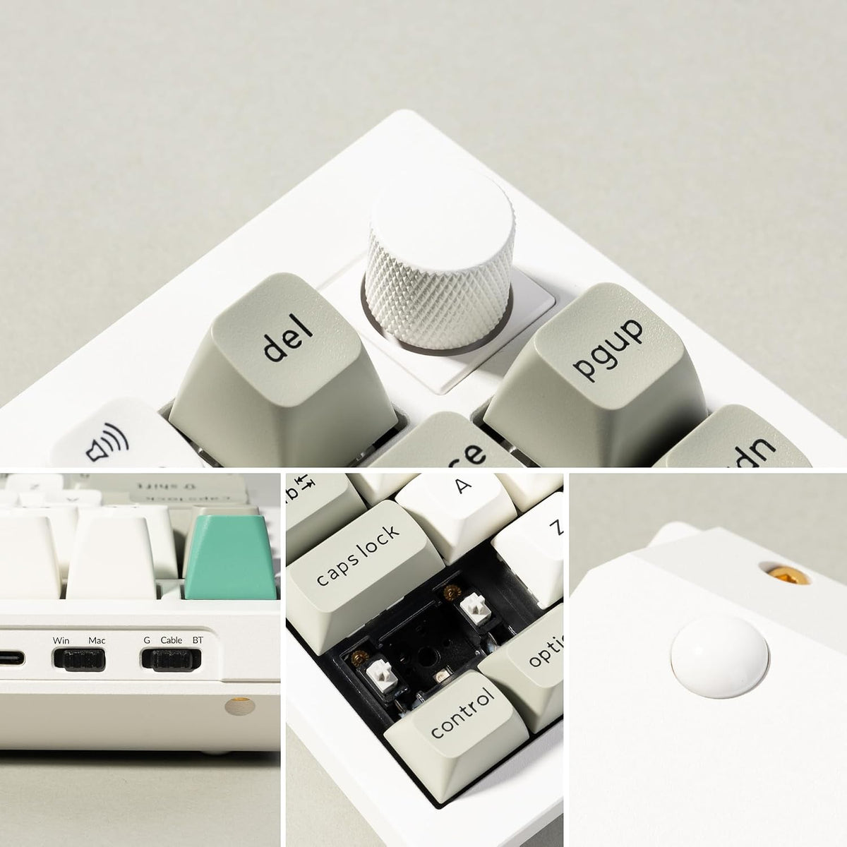 Keychron Q1 Max 75% QMK/VIA Wireless Custom Mechanical Keyboard with Knob