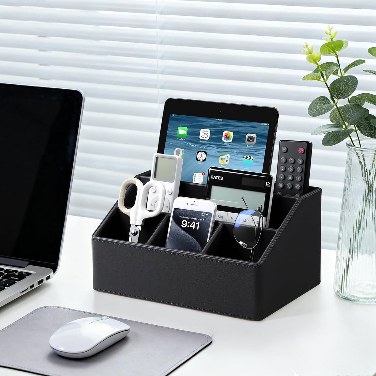 Desk Organizer Caddy Nightstand Organizer Desk Caddy Remote Holder